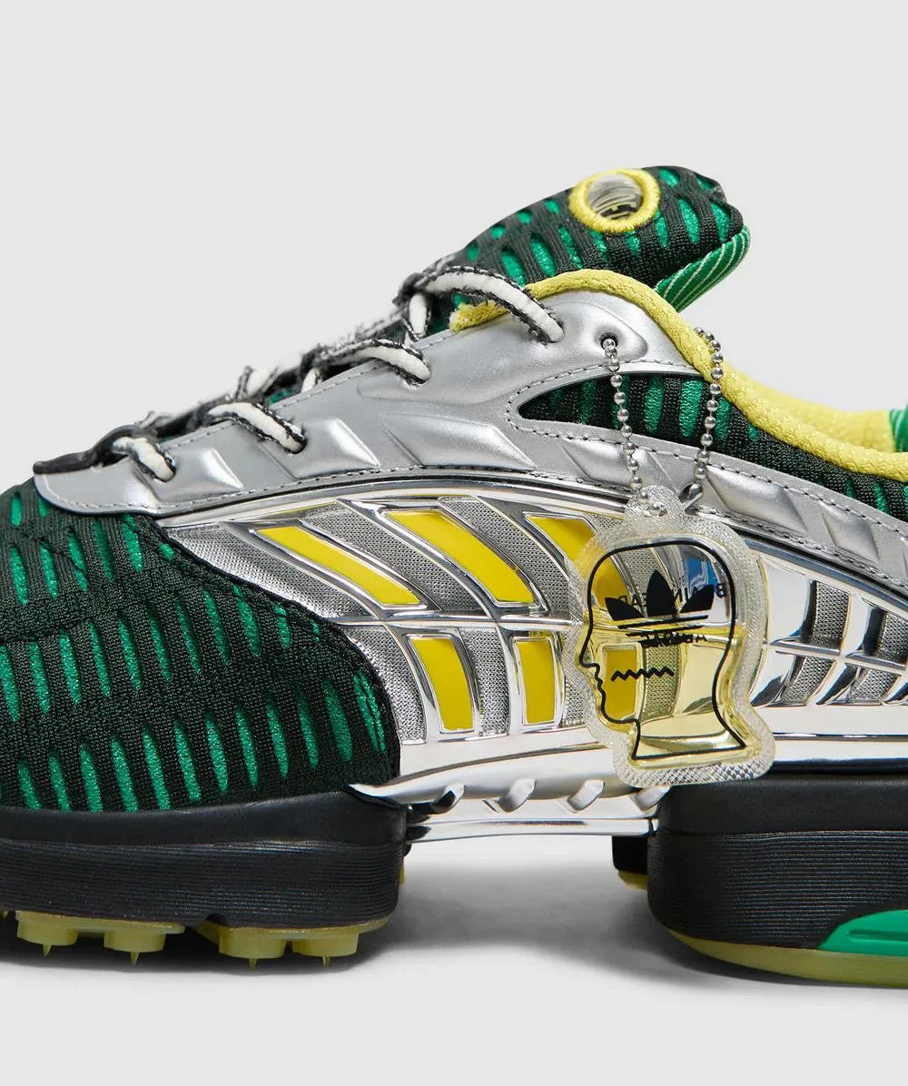 adidas Men's CLIMACOOL 2 X Brain Dead Shoes in Black / Green / Yellow Shoes