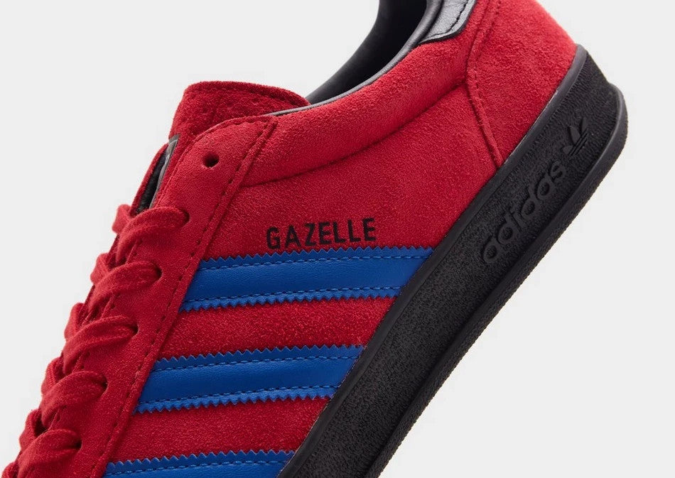 Adidas Gazelle Indoor Pro Men's Shoes in Red and Blue
