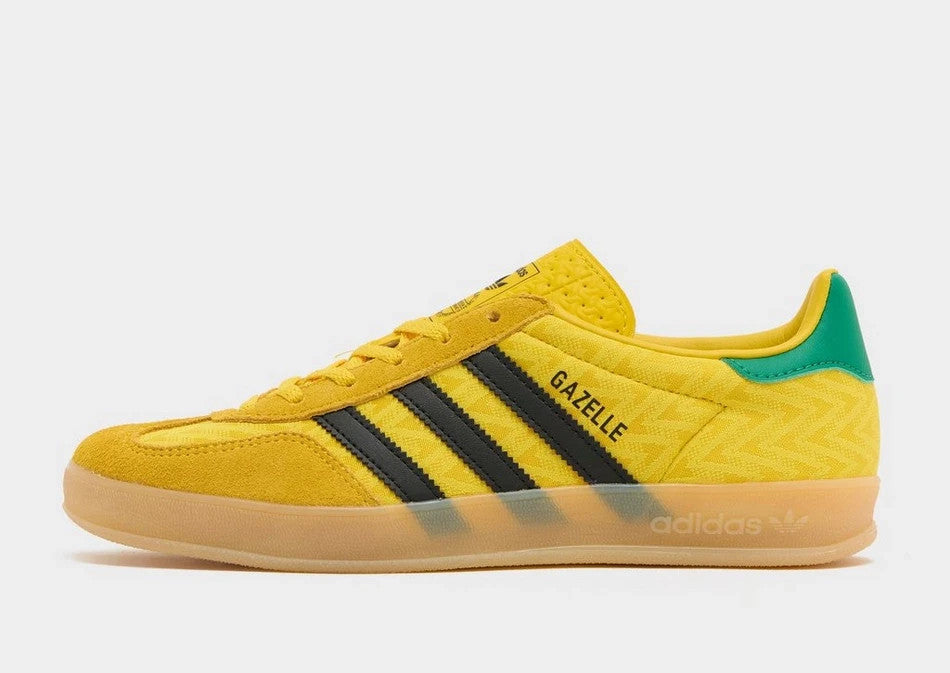 Adidas Gazelle Indoor Jersey Women's Shoes in Yellow