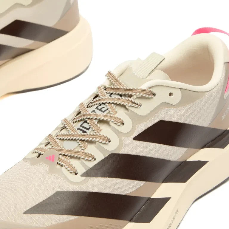 Adidas Adizero Evo SL  ATR Men's Shoes in Wonder White, Aurora Coffee