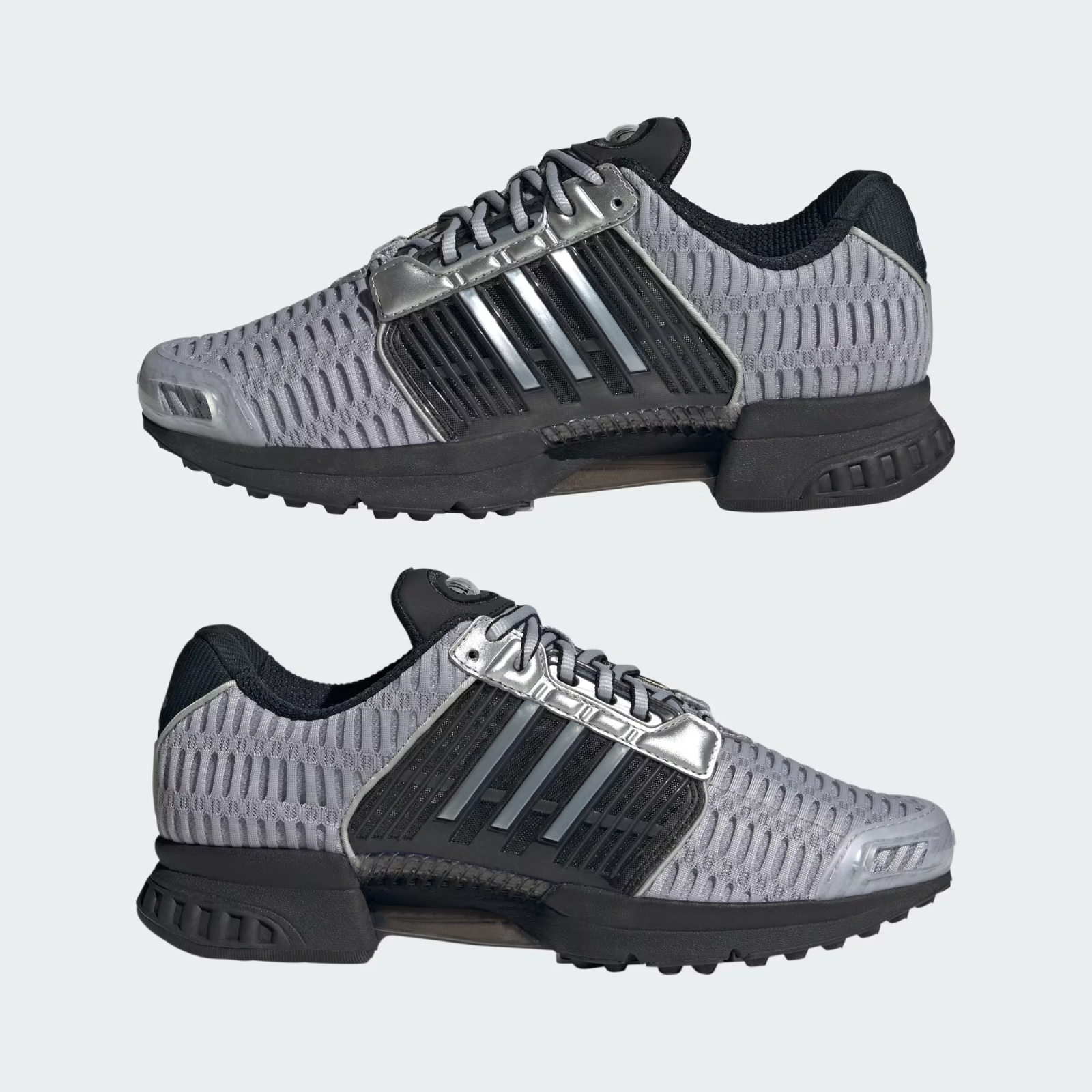 adidas Men's CLIMACOOL 1 Shoes in Silver Metallic and Black