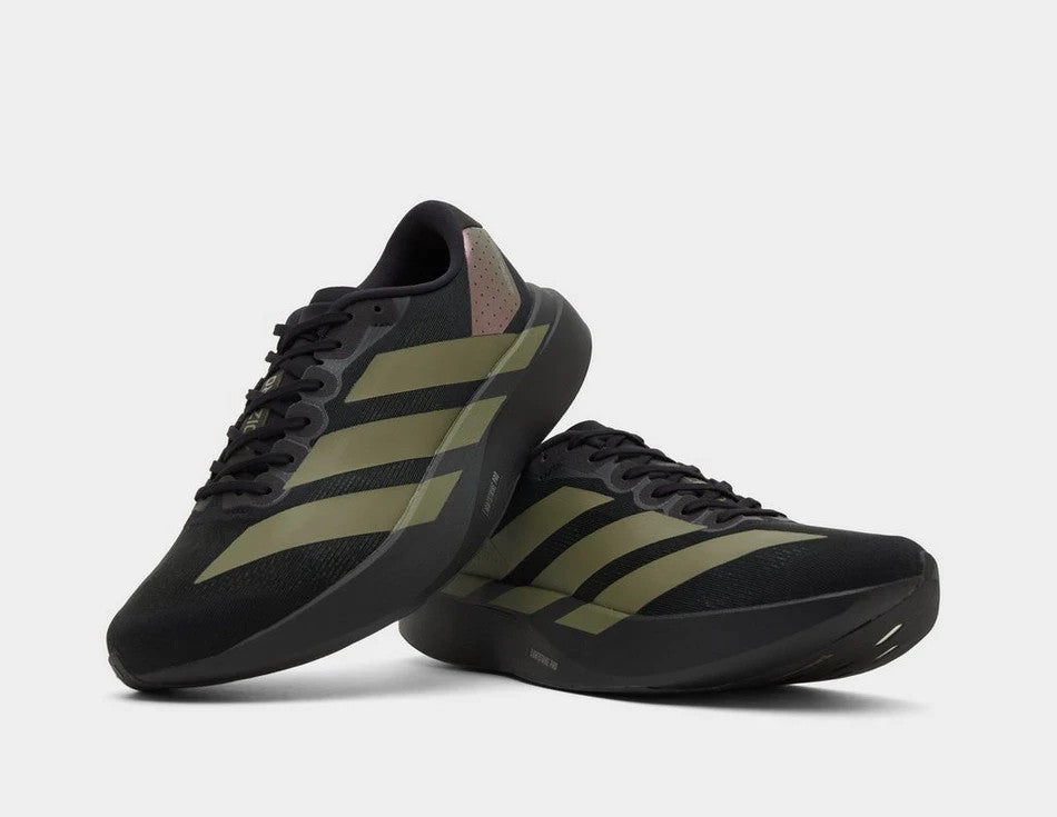 Adidas Adizero Evo SL Shoes in Black and Green