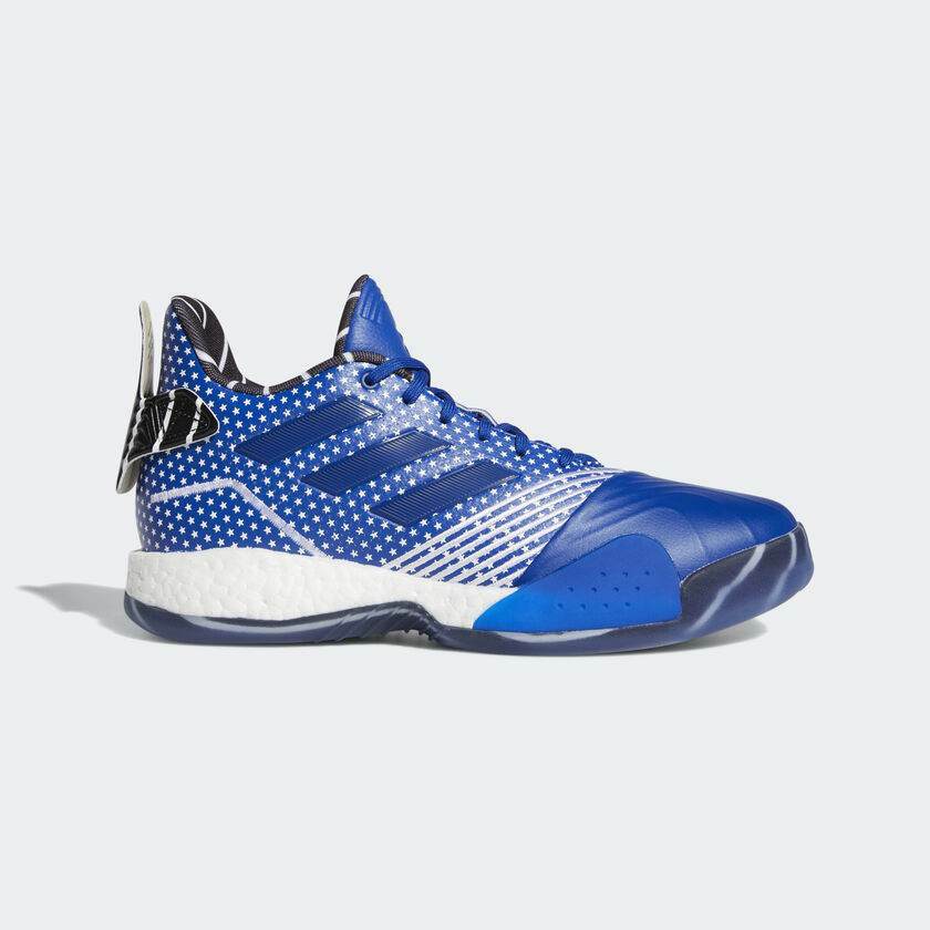 adidas Men Basketball T-Mac Millennium Boost Shoes / Trainers Royal Blue / White