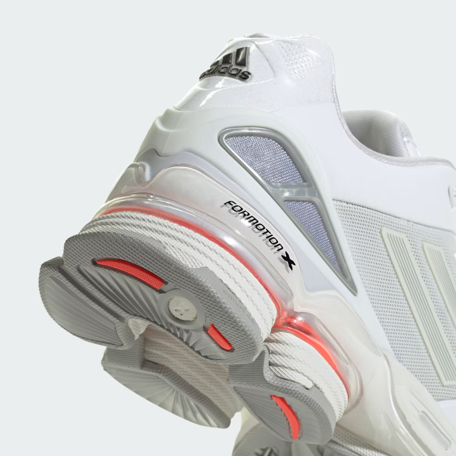 Adidas ADIZERO F50 Shoes in Cloud White/Zero Metalic/Crystal White