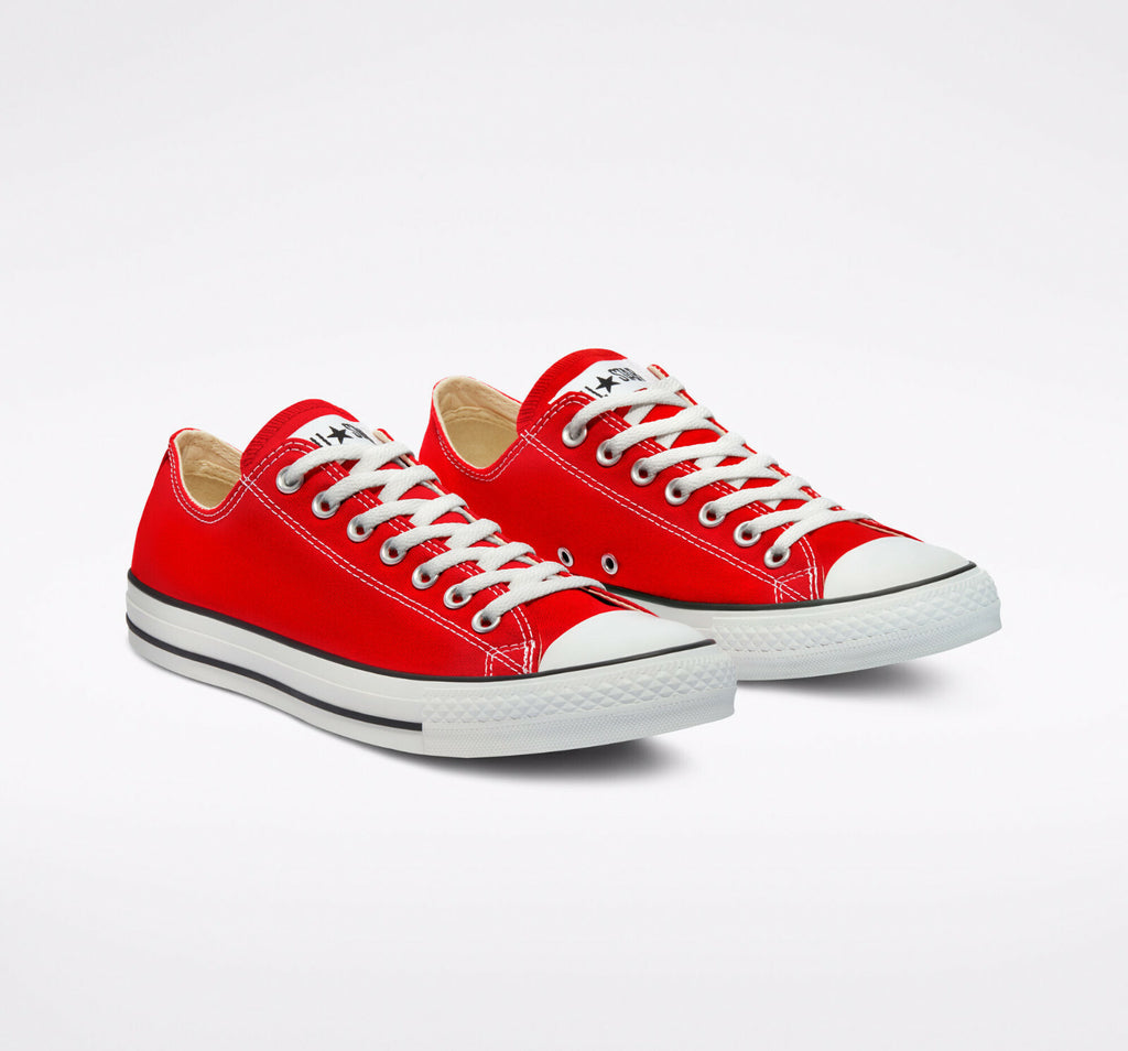  Converse Chuck Taylor All Star Classic Canvas Iconic Shoes Red