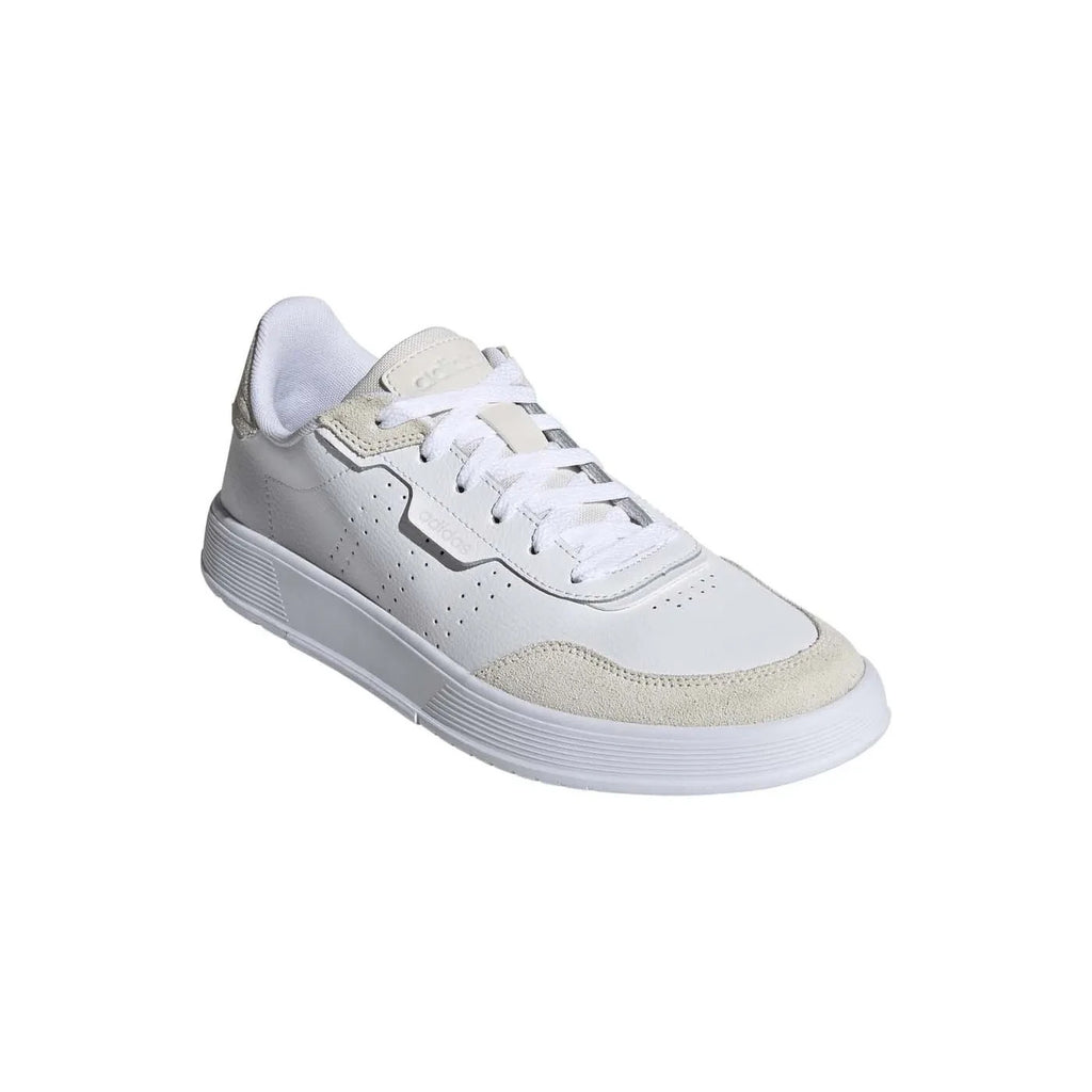 adidas Men's Sportswear COURTPHASE Tennis Shoes UK 9.5 White/Ecru/Beige