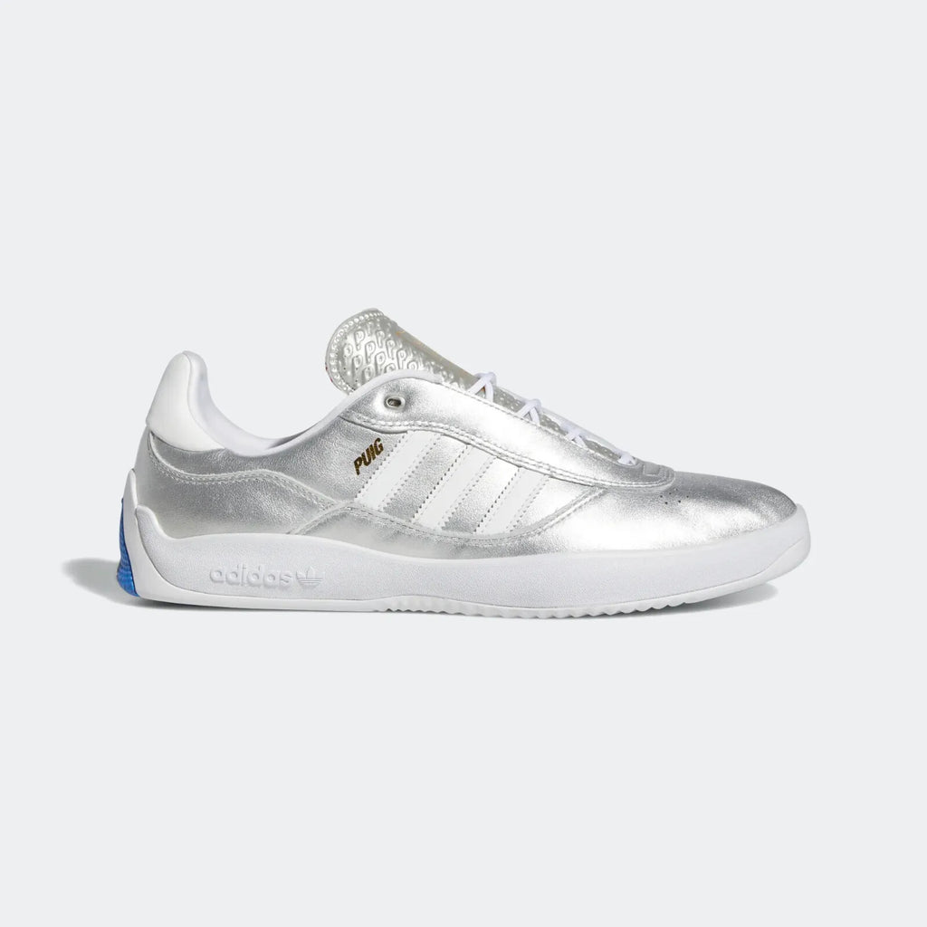 Adidas Men Originals Puig Shoes in Silver Metallic 
