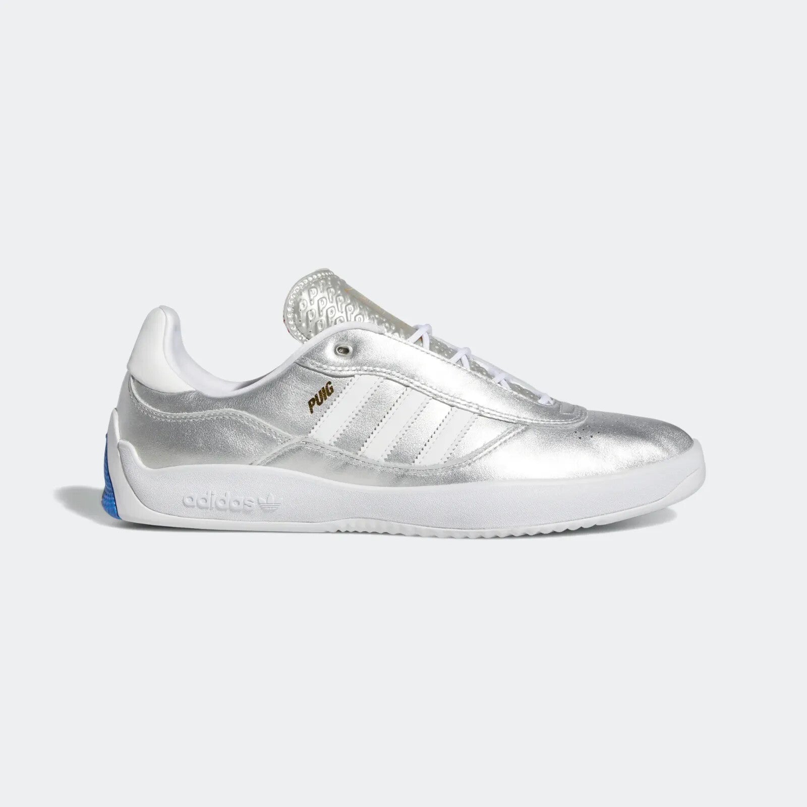 Adidas Men Originals Puig Shoes in Silver Metallic 