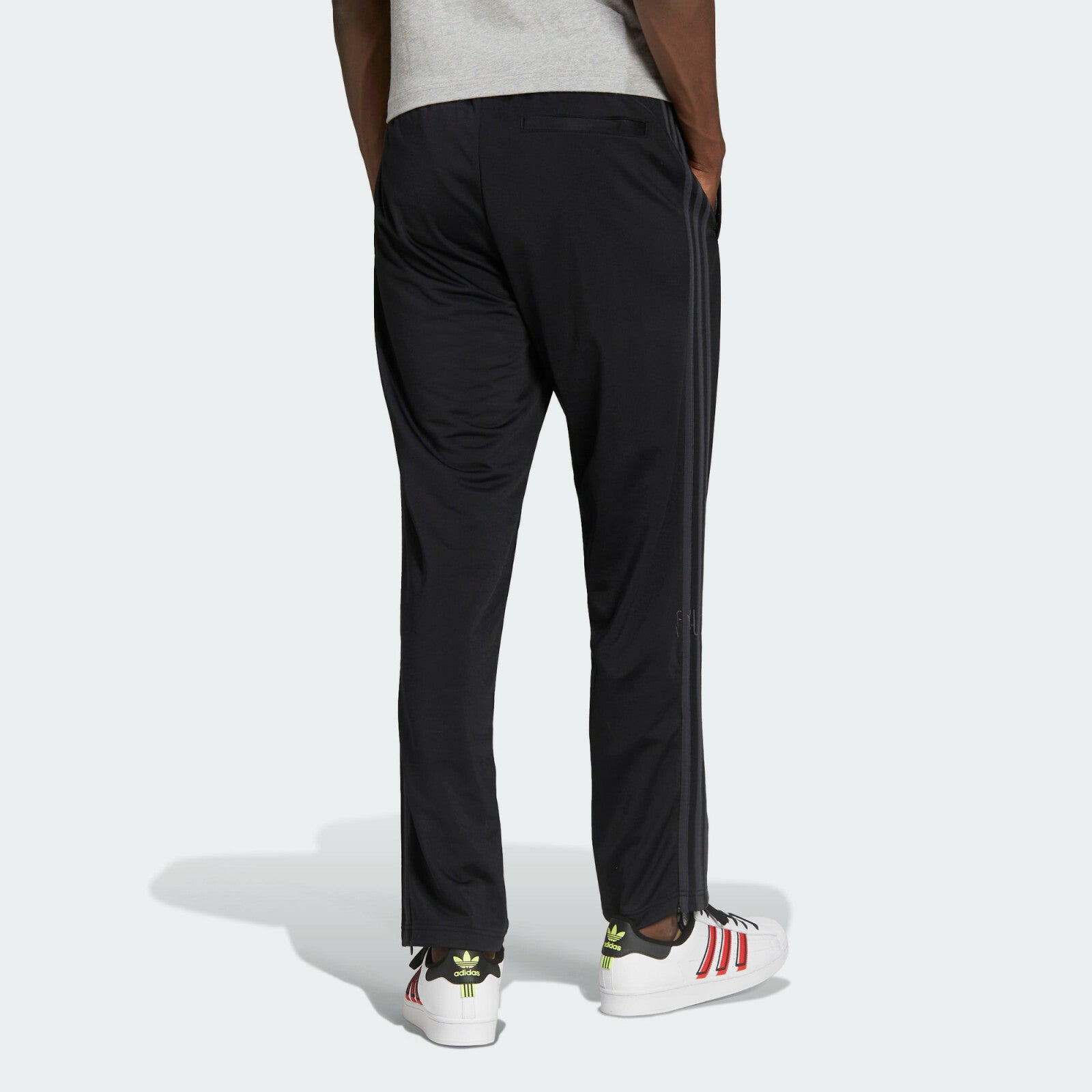 Adidas Originals Mens Boba Fett Firebird Tracksuit Bottoms Black