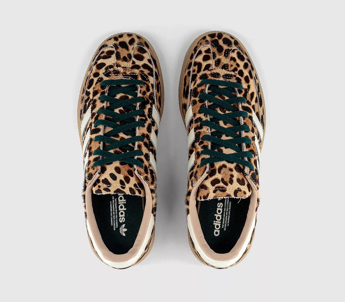 adidas  Handball Spezial Trainers Leopard Magic Beige Ivory Aurora Ivy Shoes