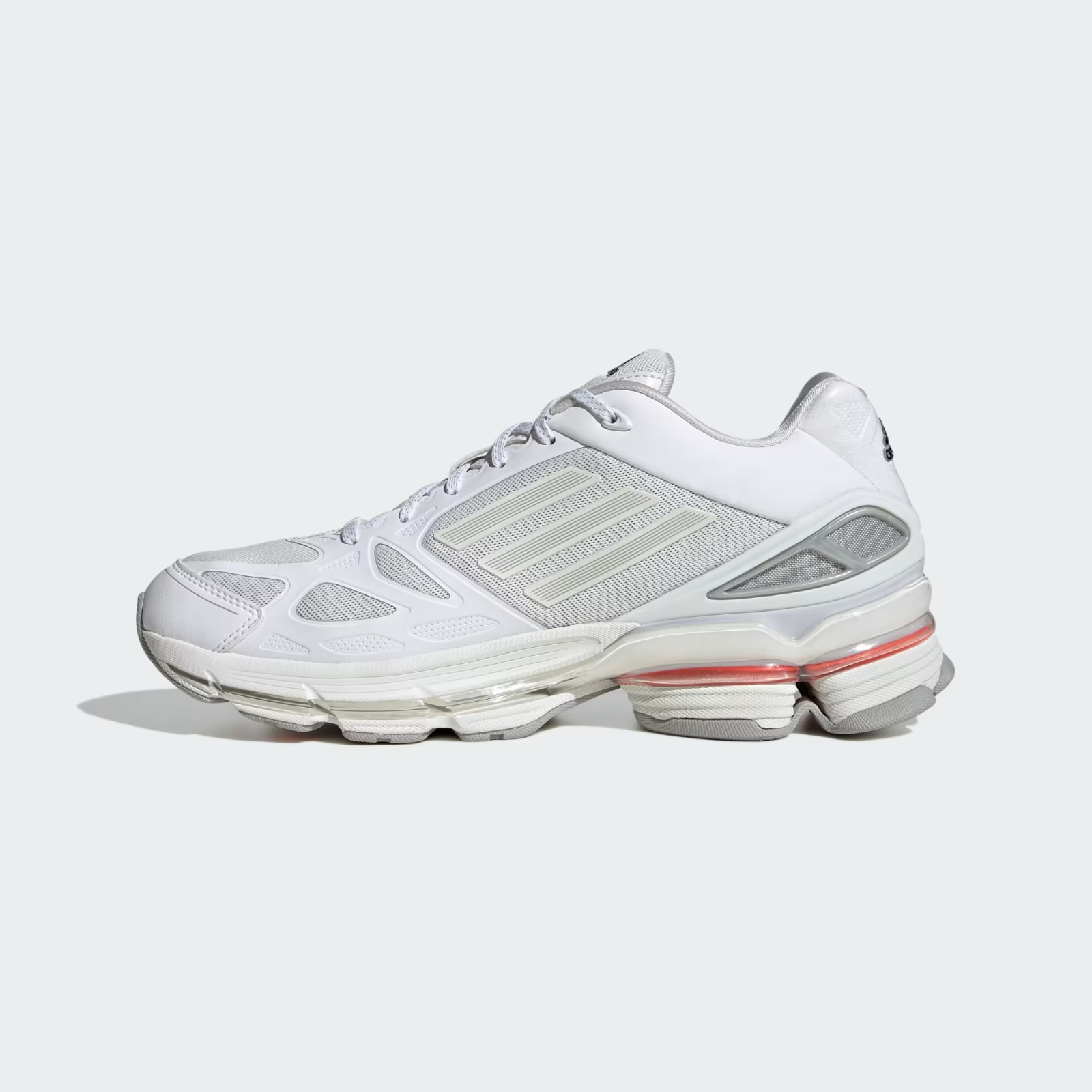 Adidas ADIZERO F50 Shoes in Cloud White/Zero Metalic/Crystal White