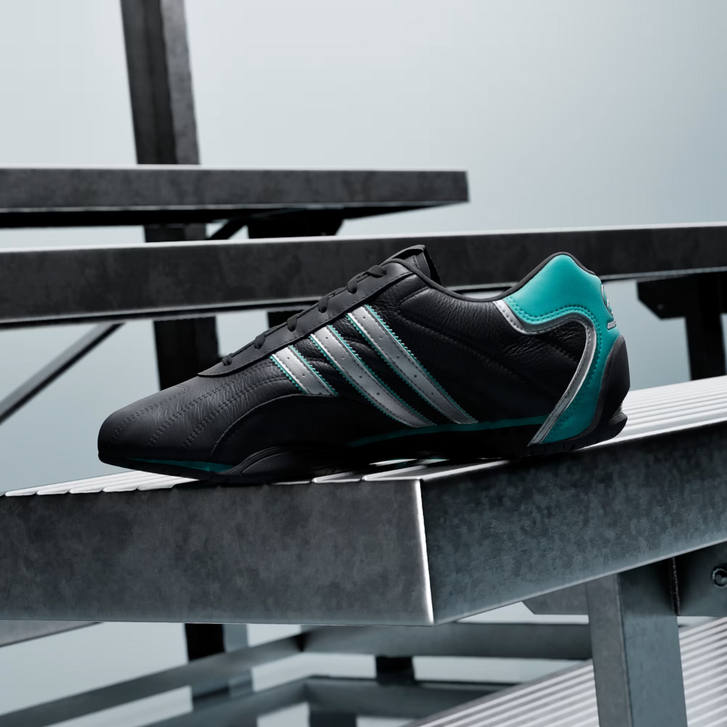 Adidas ADIRACER LO MERCEDES AMG PETRONAS F1 TEAM SHOES in Black