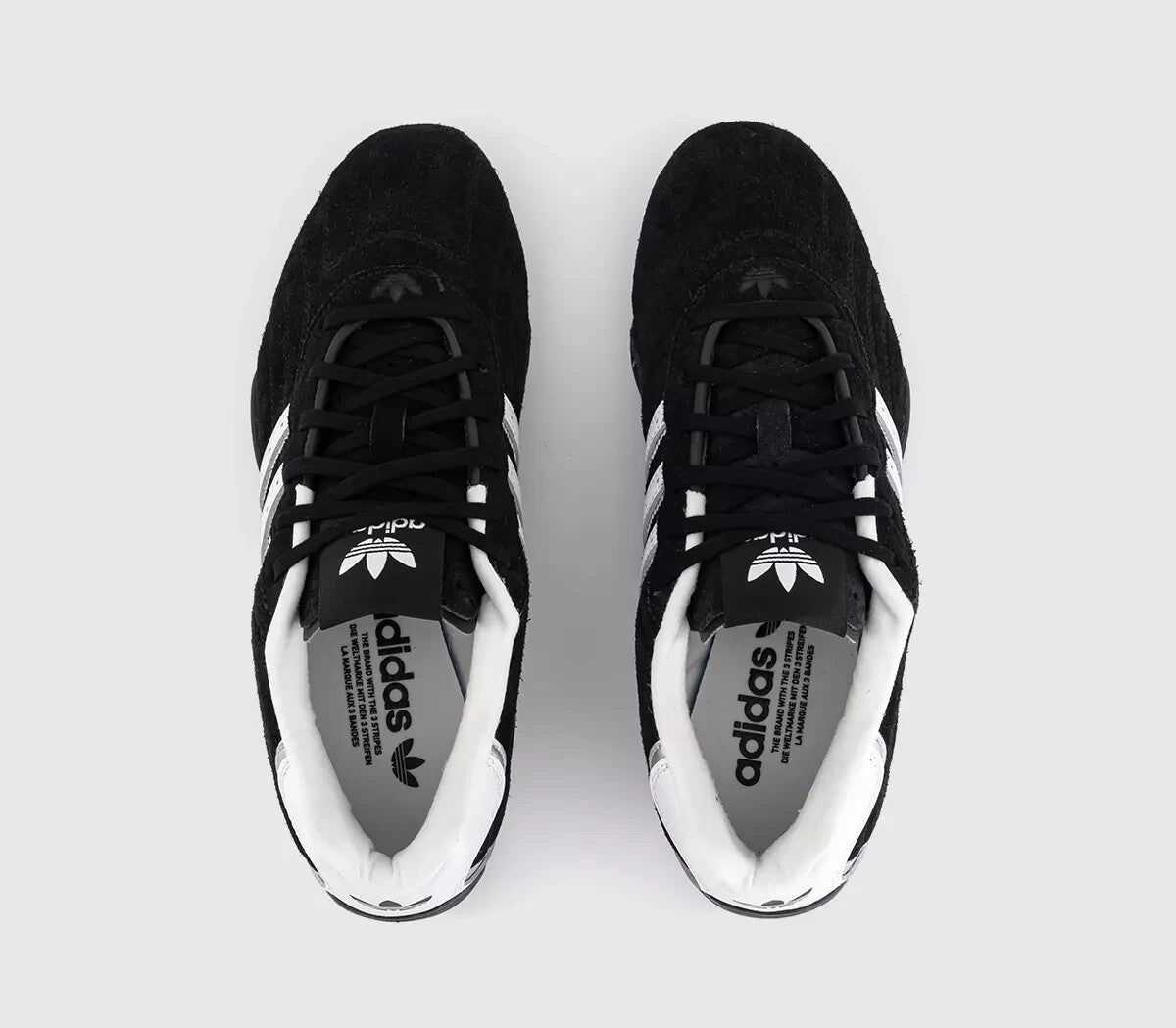 adidas Adiracer Lo Trainers Core Black White Silver Metallic and White