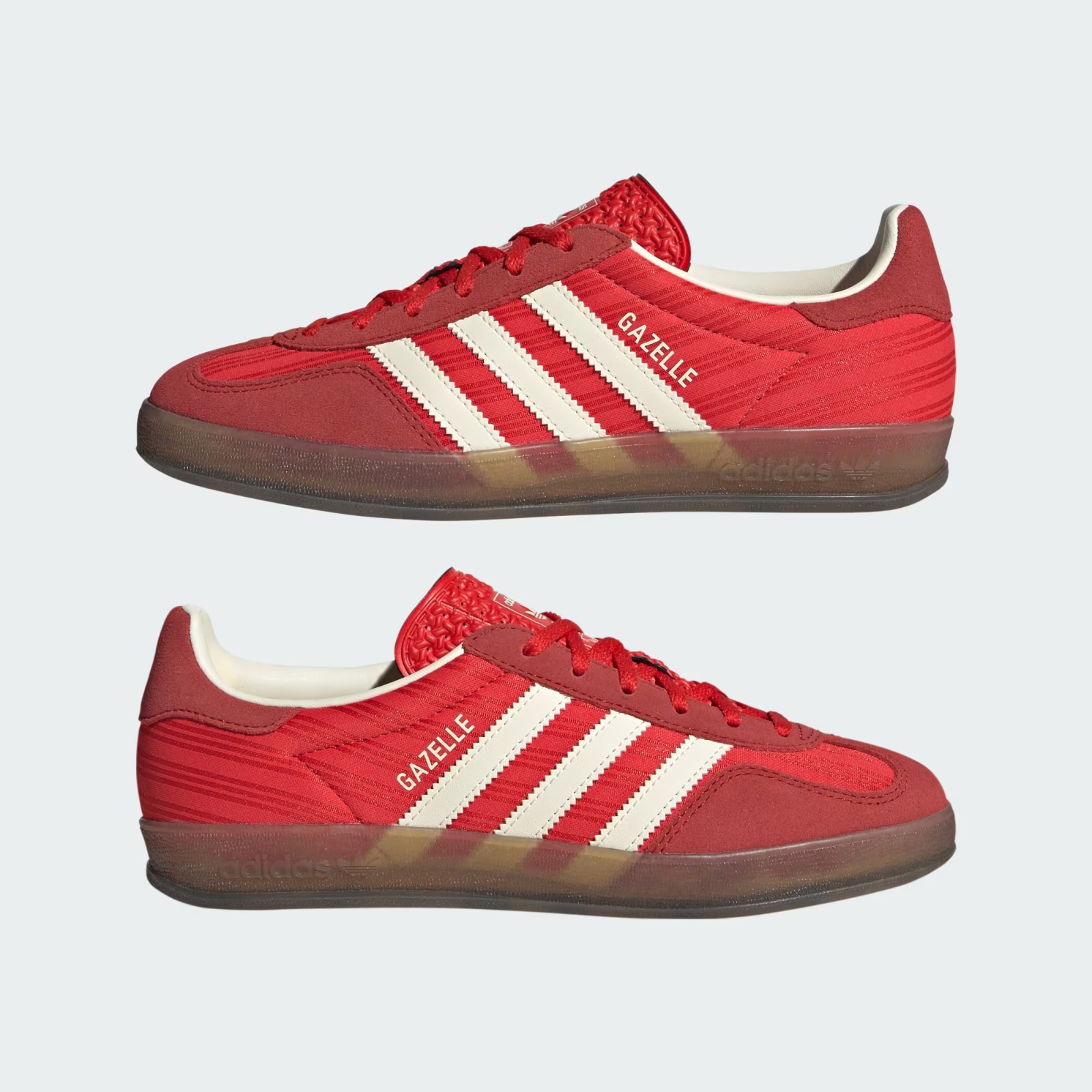 adidas Gazelle Indoor Trainers in Red Shoes