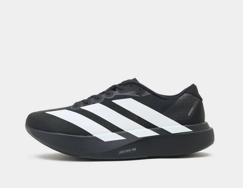 Adidas Adizero Evo SL Shoes in Black and White