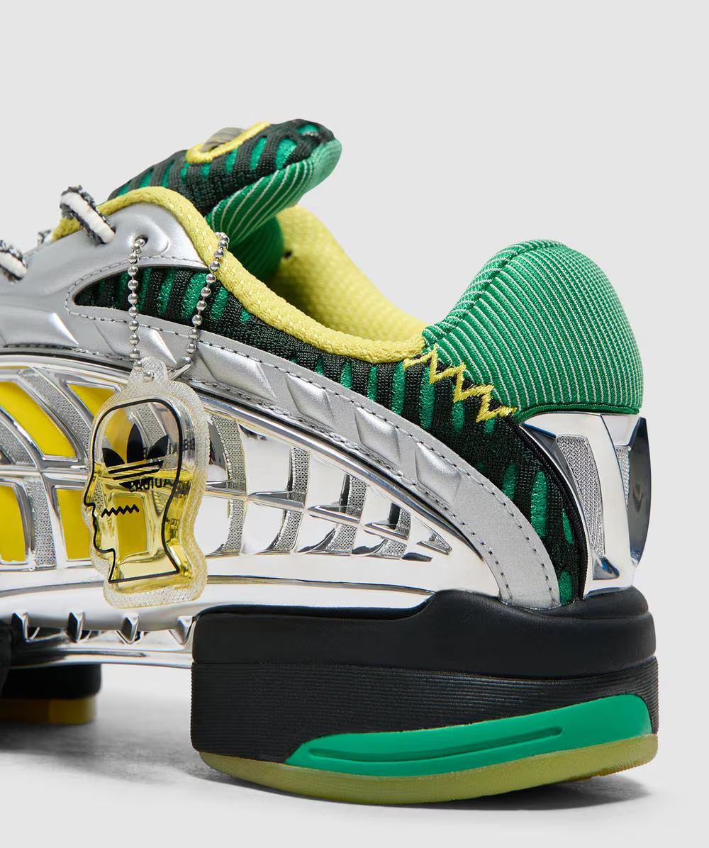 adidas Men's CLIMACOOL 2 X Brain Dead Shoes in Black / Green / Yellow Shoes