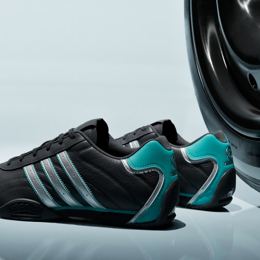 Adidas ADIRACER LO MERCEDES AMG PETRONAS F1 TEAM SHOES in Black