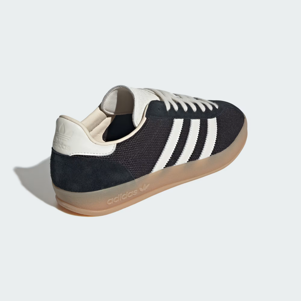 adidas Gazelle Indoor PRO Trainers in Black/Off White/Warm Sandstone