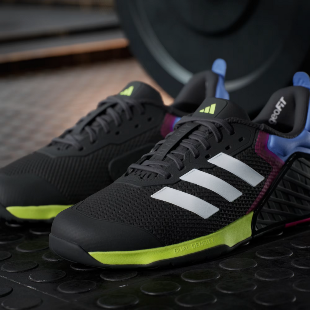 Adidas Gym & Training DROPSET 3 Strength Training Shoes in Black/Cloud White