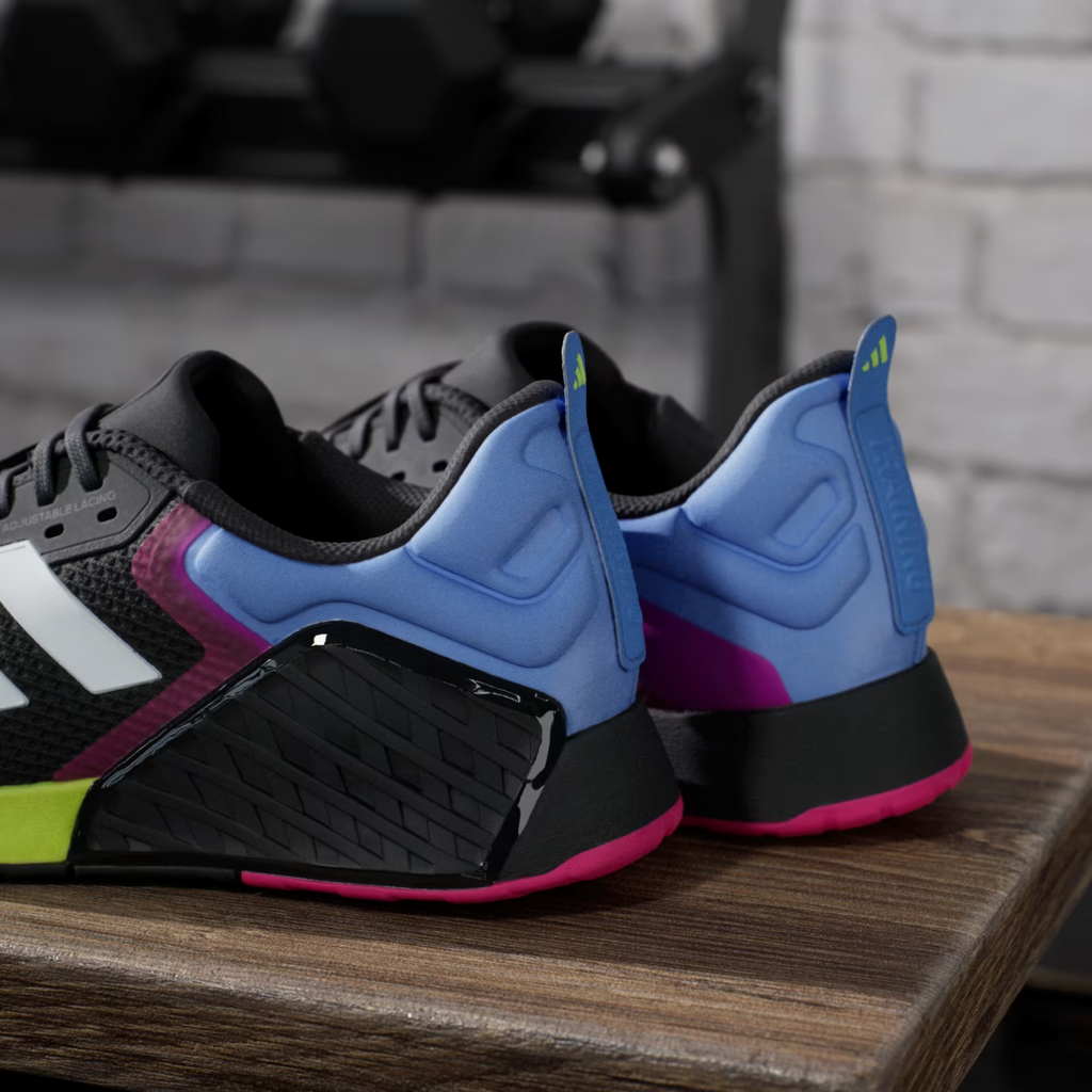 Adidas Gym & Training DROPSET 3 Strength Training Shoes in Black/Cloud White