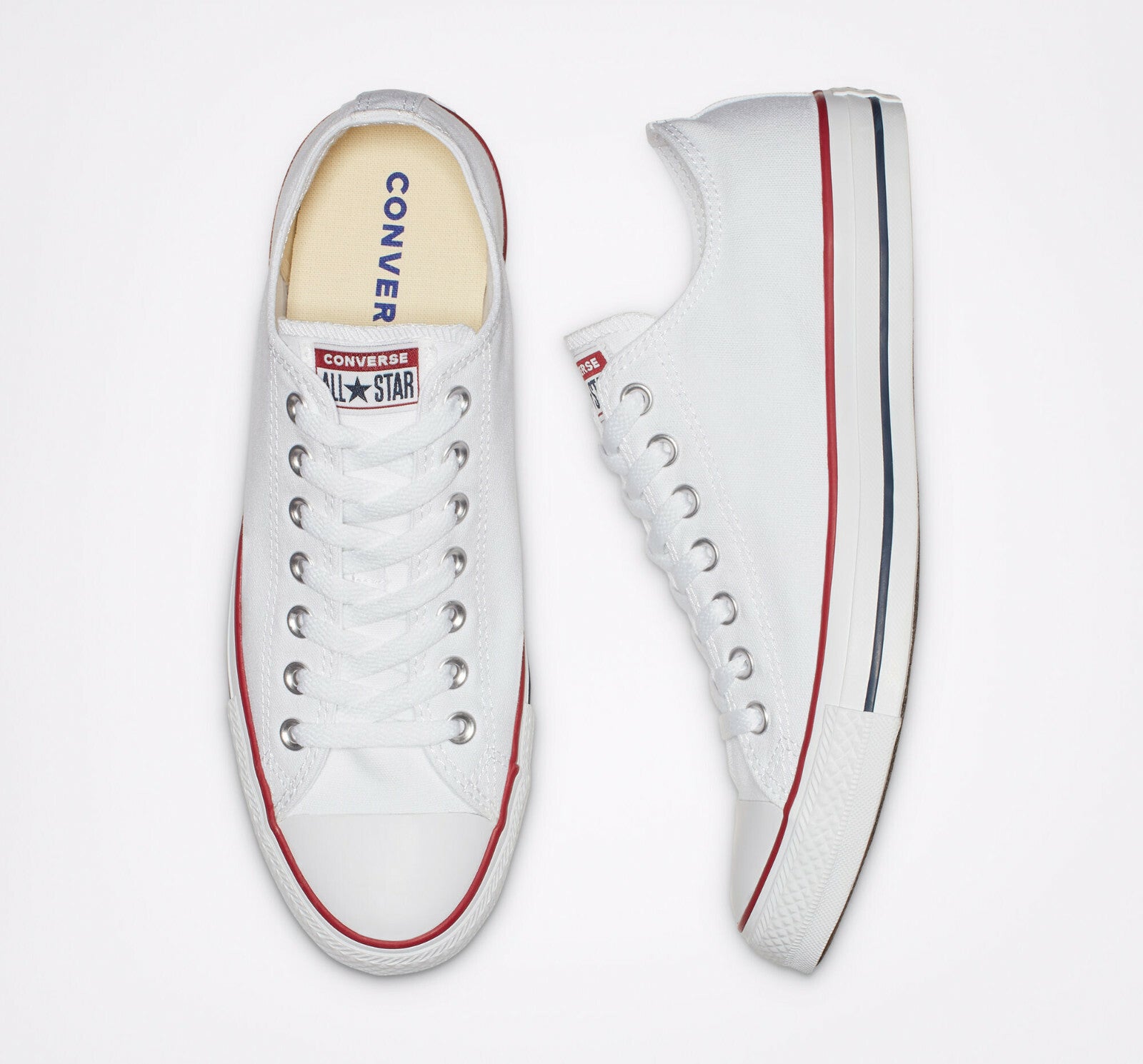  Converse Chuck Taylor All Star Classic Canvas Iconic Shoes White