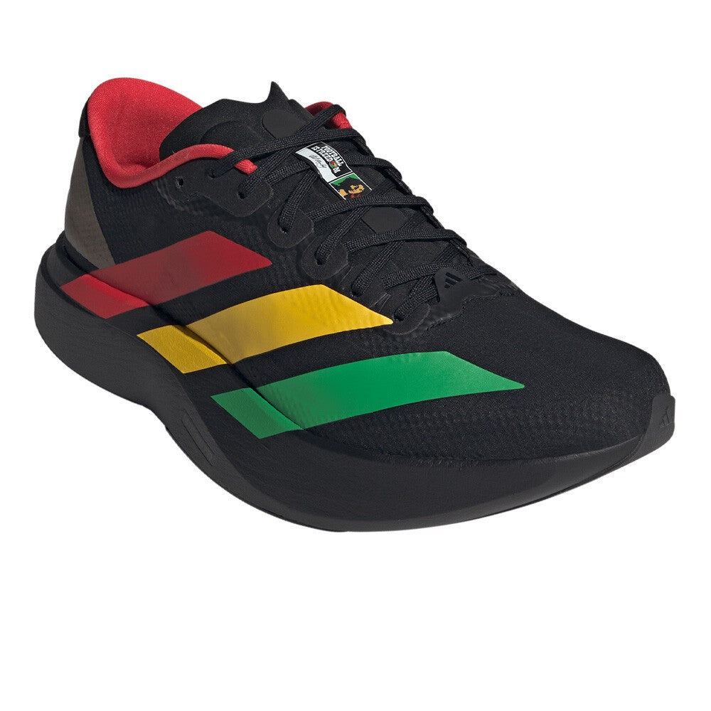 Adidas ADIZERO EVO SL Trainers in Black / Multi Coloured Shoes