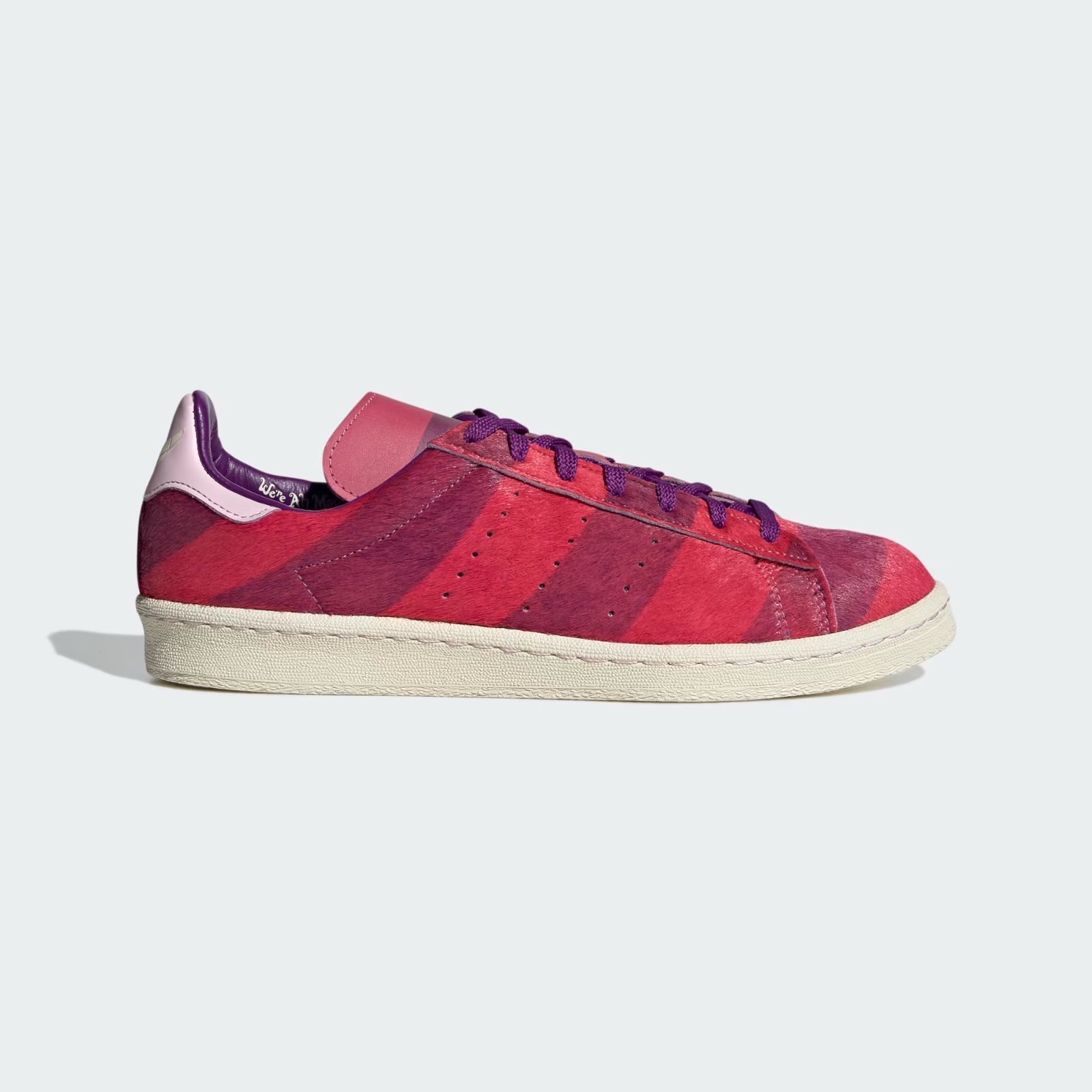 adidas Men's Originals CAMPUS 80S CHESHIRE CAT SHOES in Semi Solar Pink 9 UK