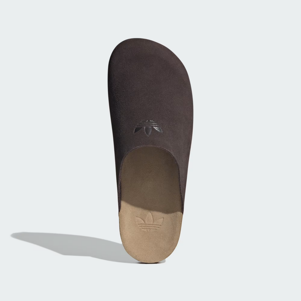 adidas Originals Adimule Slides in Dark Brown