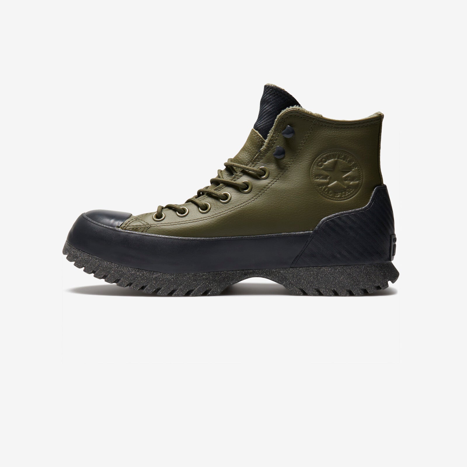 Converse Womens Chuck Taylor All Star Lugged 2.0 in Green / Black