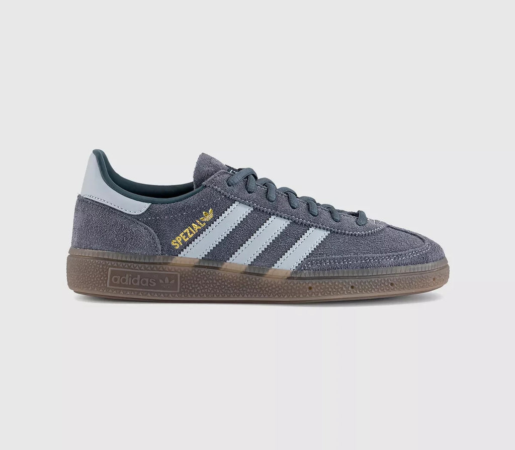 Adidas Men's Handball Spezial Shoes in Aurora Onix Halo Silver/Gum