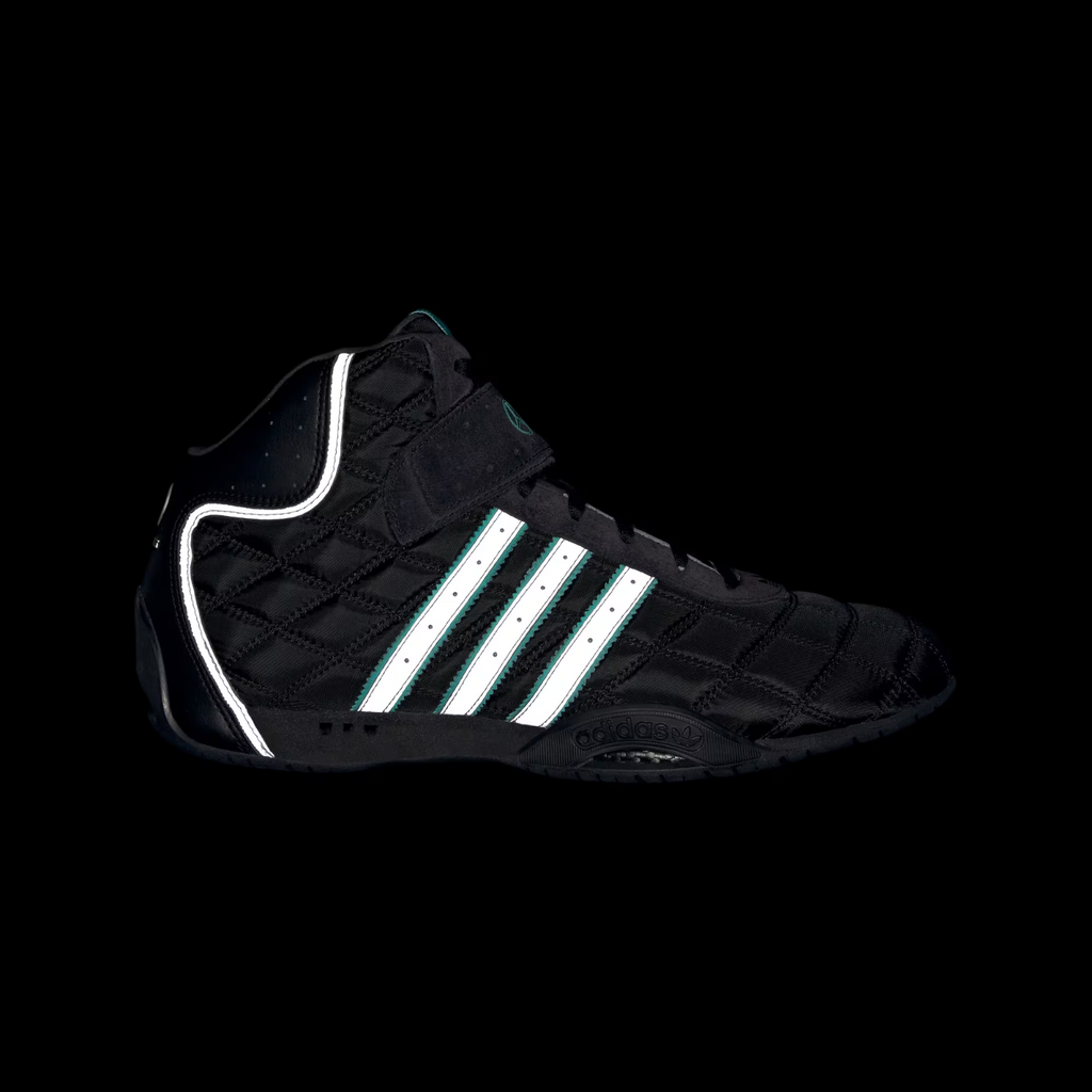 Adidas ADIRACER HI MERCEDES AMG PETRONAS F1 TEAM SHOES in Black