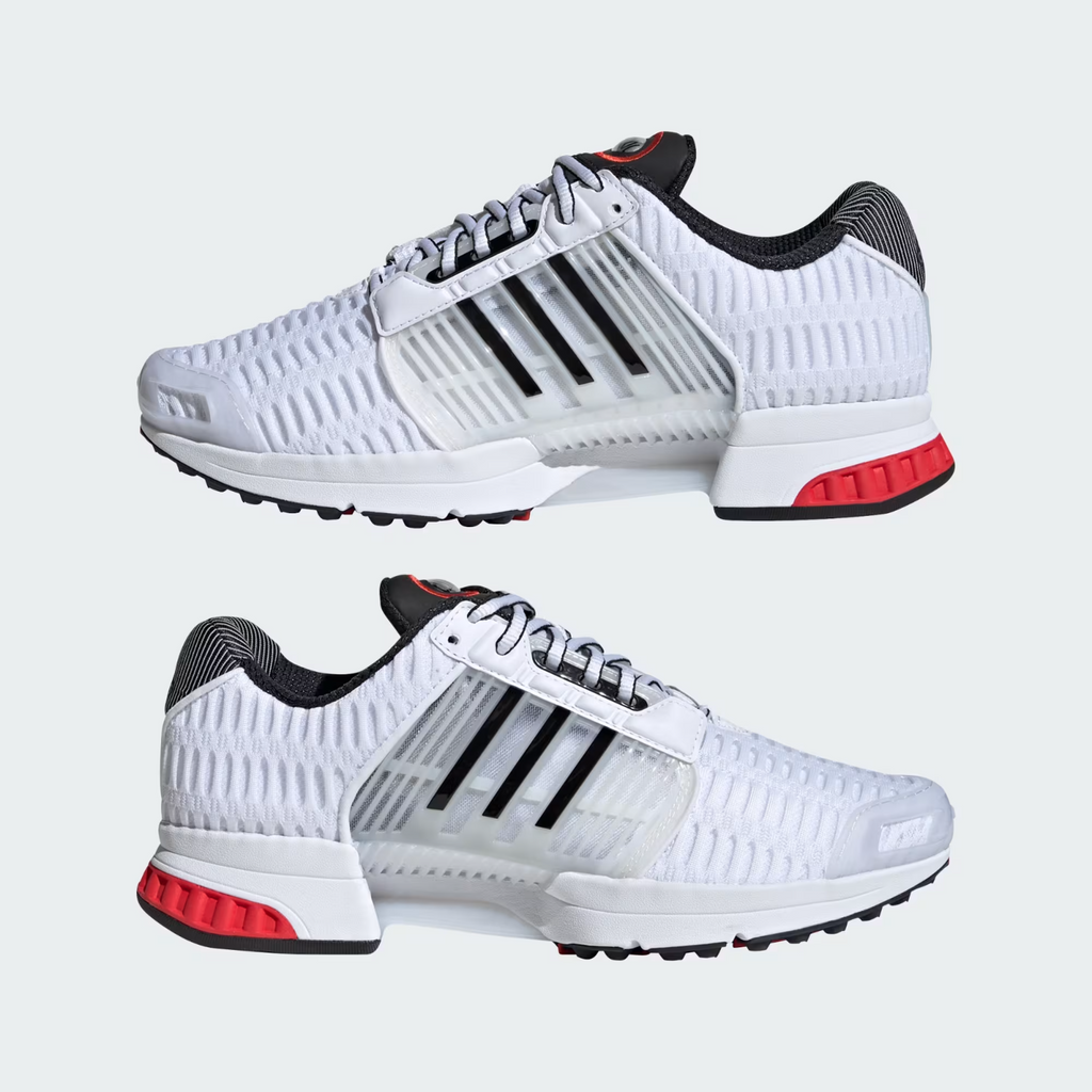 Adidas Men's CLIMACOOL 1 Shoes in Cloud White/Red/Core Black