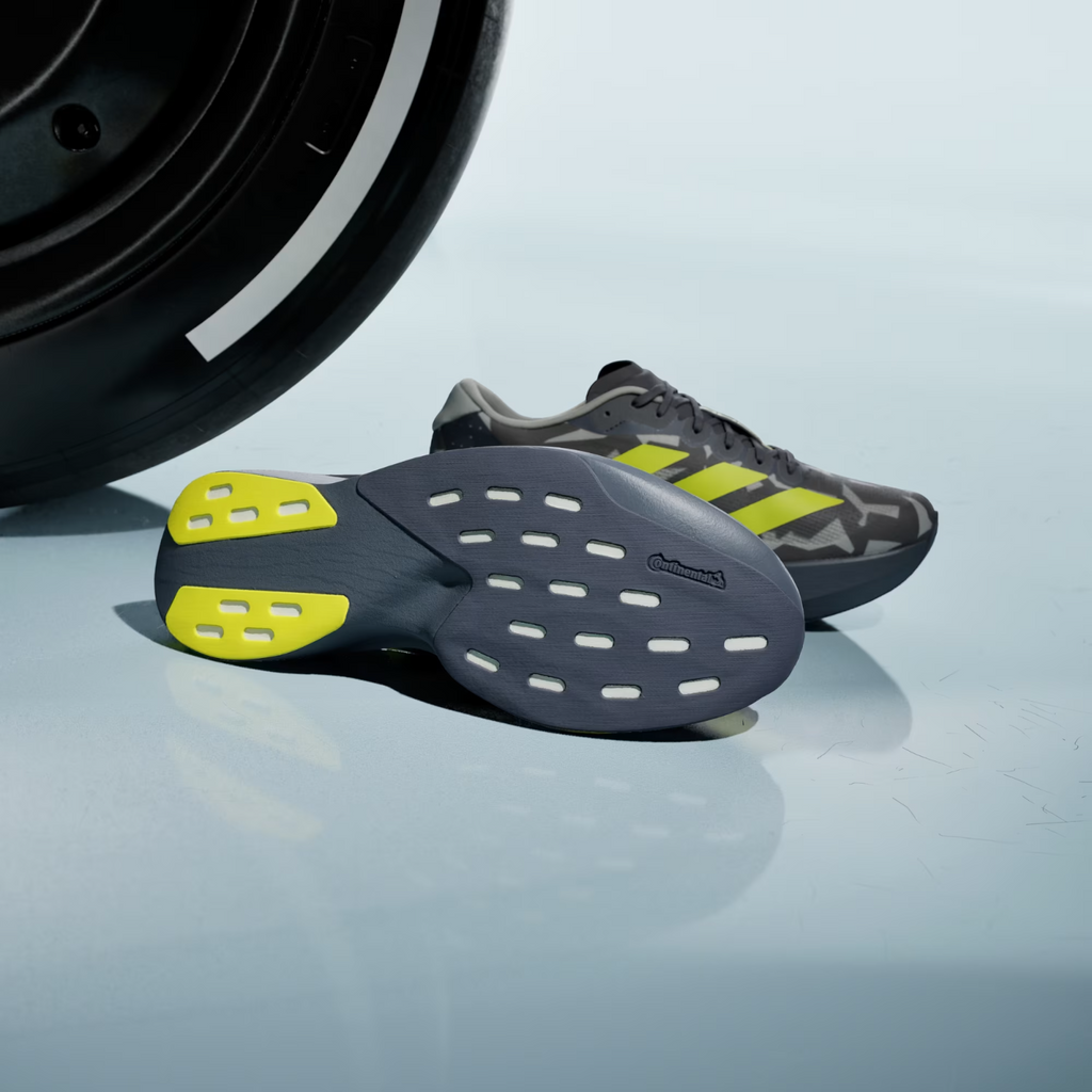 Adidas Adizero EVO SL  AMG in Aurora Onix/Acid Yellow/Grey Three Shoes