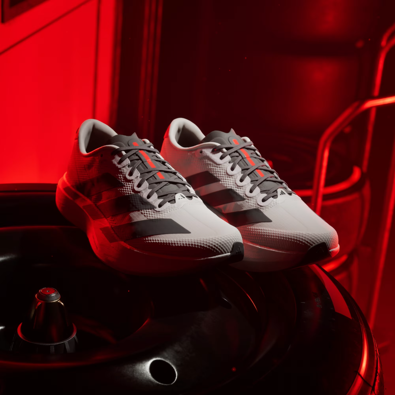Adidas ADIZERO EVO SL WOVEN AUDI REVOLUT F1 TEAM SHOES in Grey