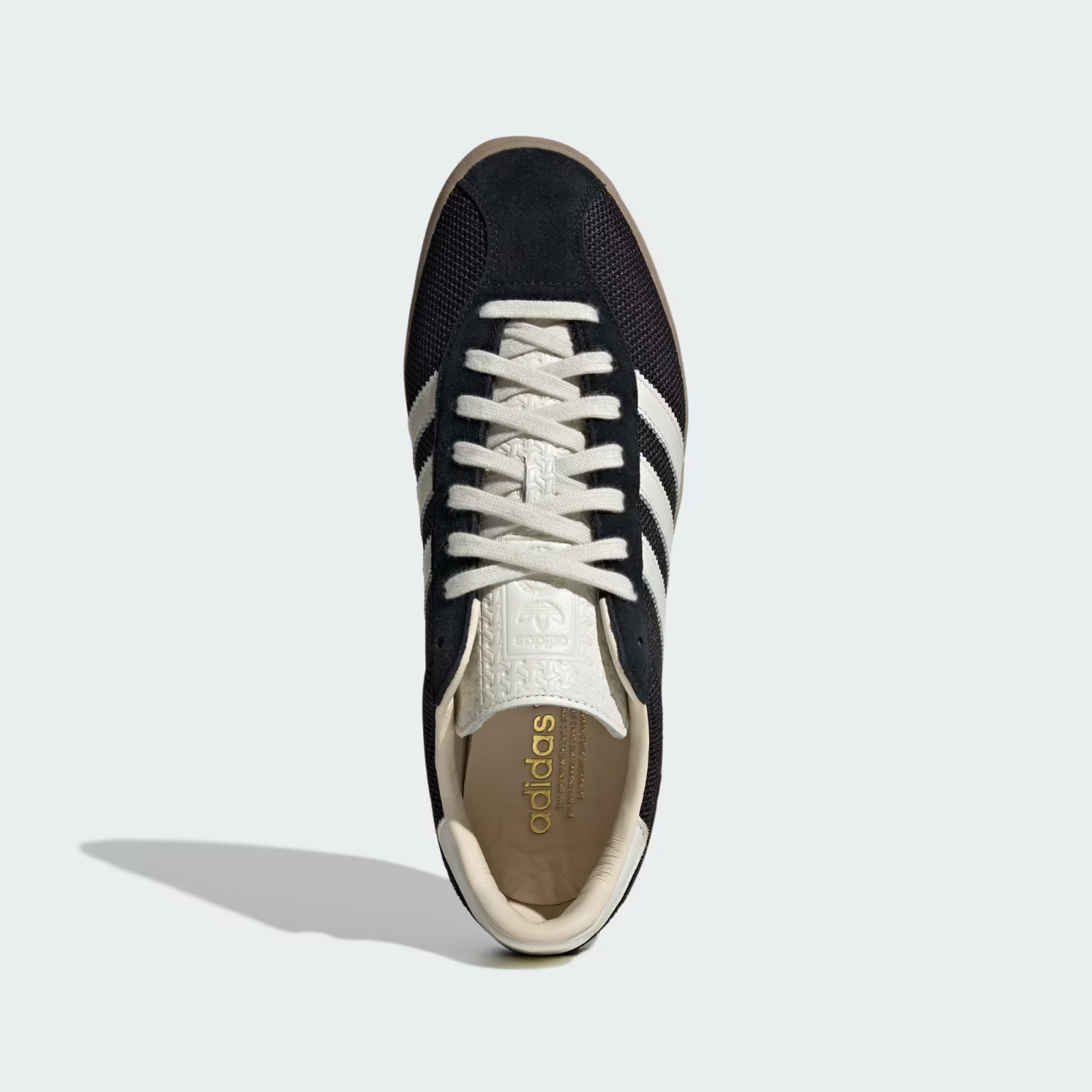 adidas Gazelle Indoor PRO Trainers in Black/Off White/Warm Sandstone