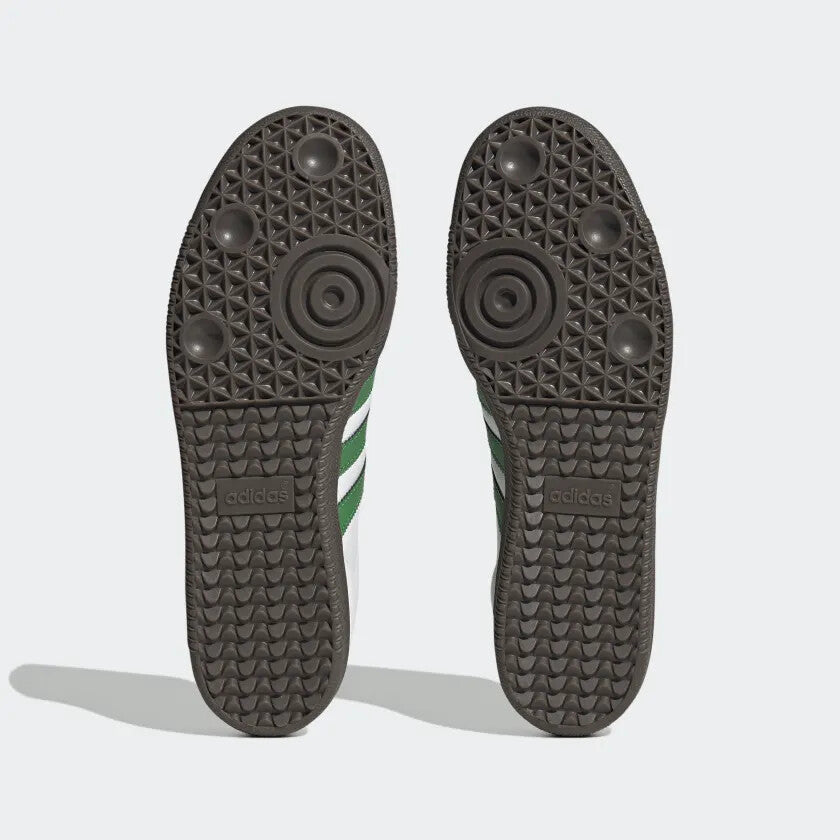adidas Samba OG Shoes in White / Green / Gum 5 Trainers