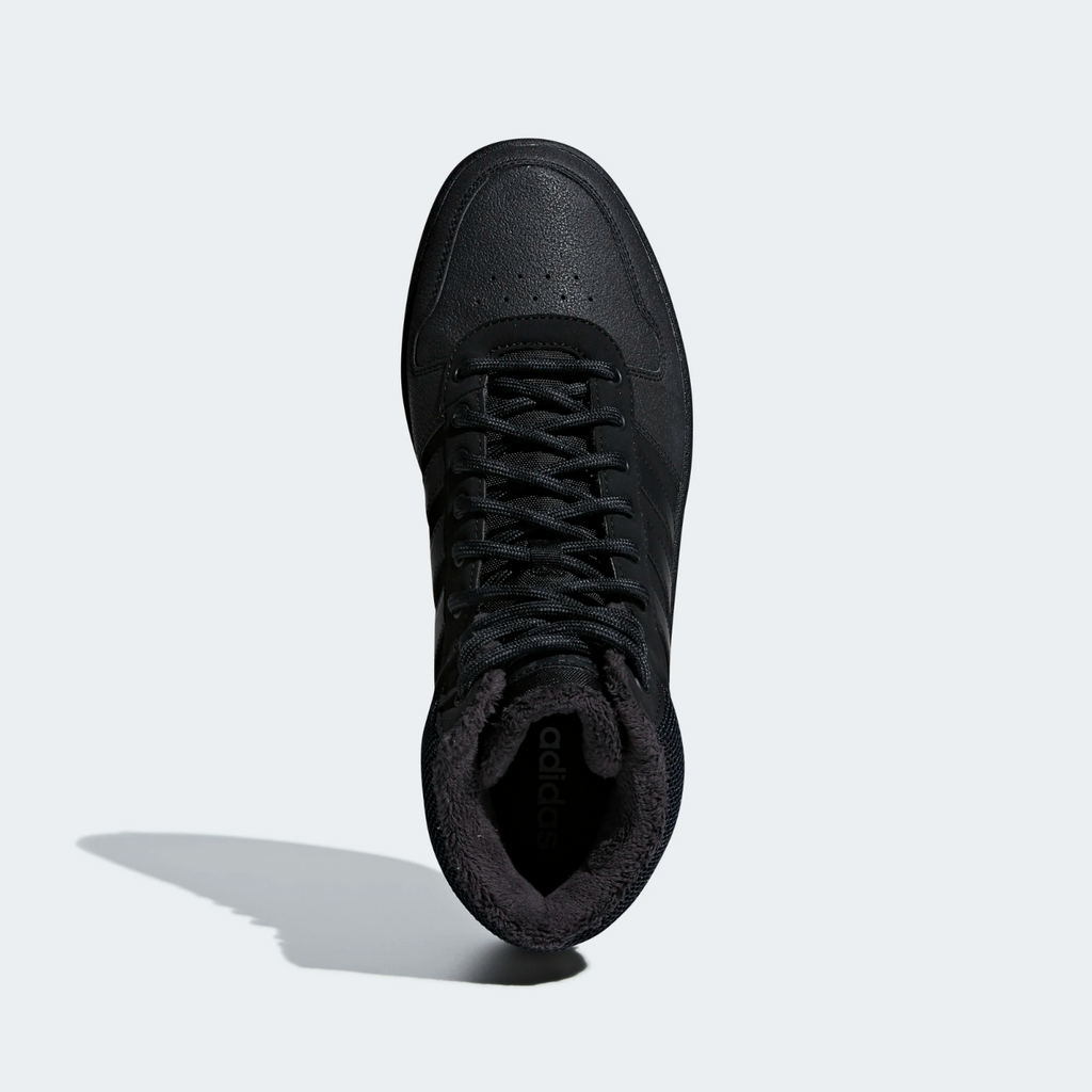 adidas Hoops 2.0 Mid Basketball Style Shoes Black 