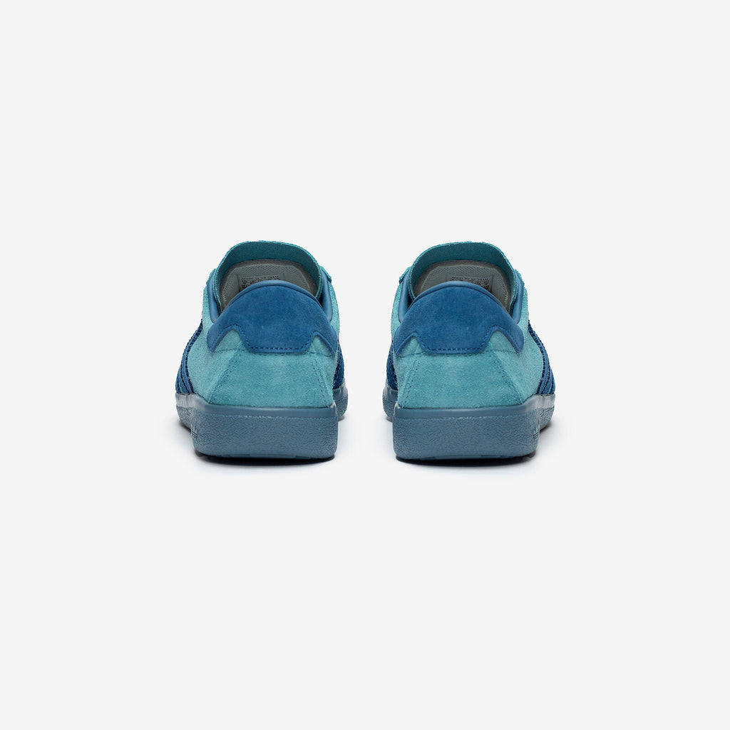 Adidas Bali Tactile Steel & Dark Marine & Chalk Blue Suede Trainers UK 12