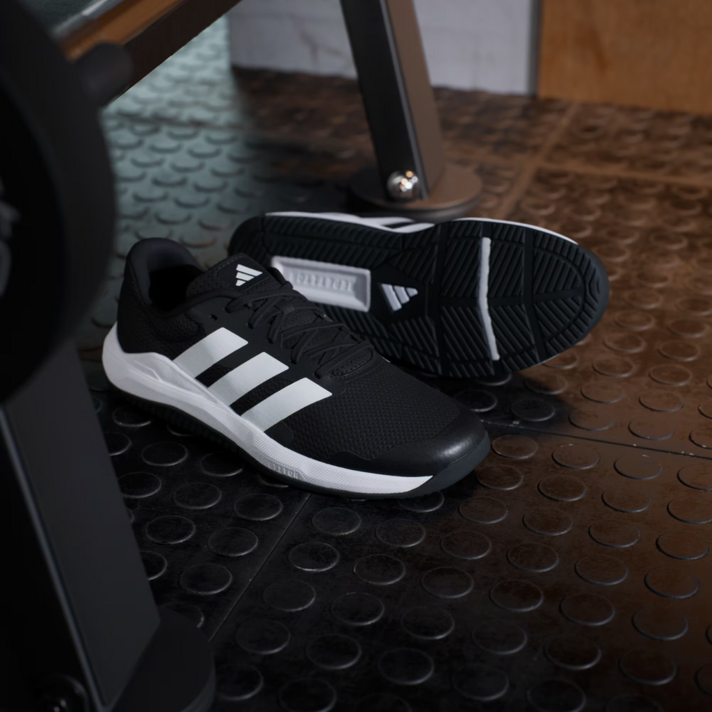 Adidas Gym & Training Dropset Base Trainer Shoes in Black and White