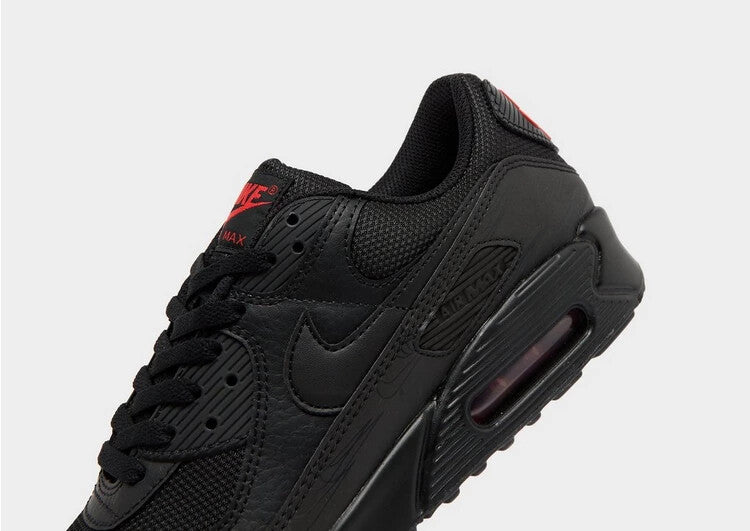 Nike Air Max 90 Men's Shoes Trainers in Black/Orange UK 10