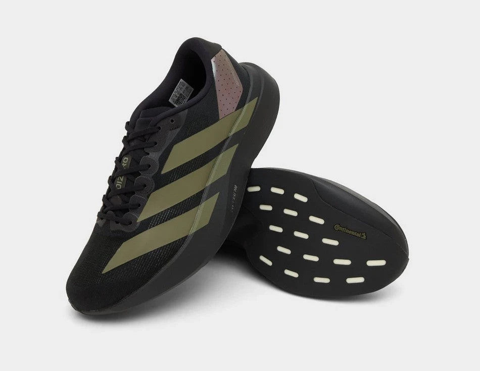 Adidas Adizero Evo SL Shoes in Black and Green