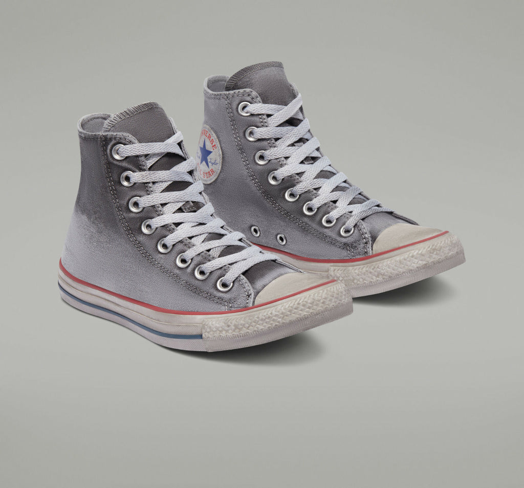 Converse Chuck Taylor All Star Canvas Smoke High Top Crafted in Italy Shoe Grey