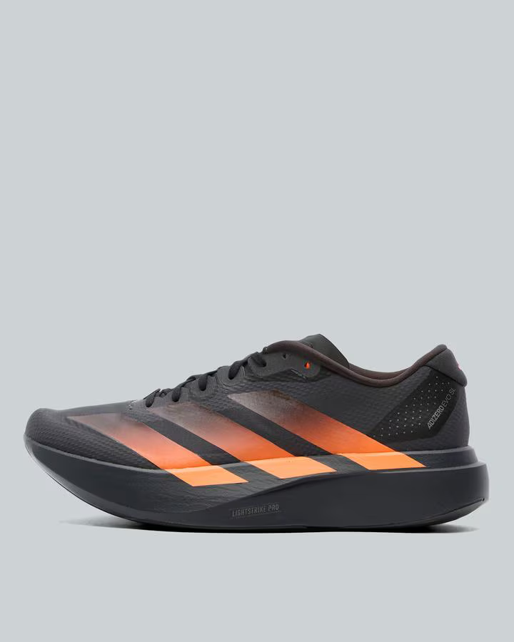 adidas ADIZERO EVO SL Trainers in Carbon / Black Lucid Orange Shoes