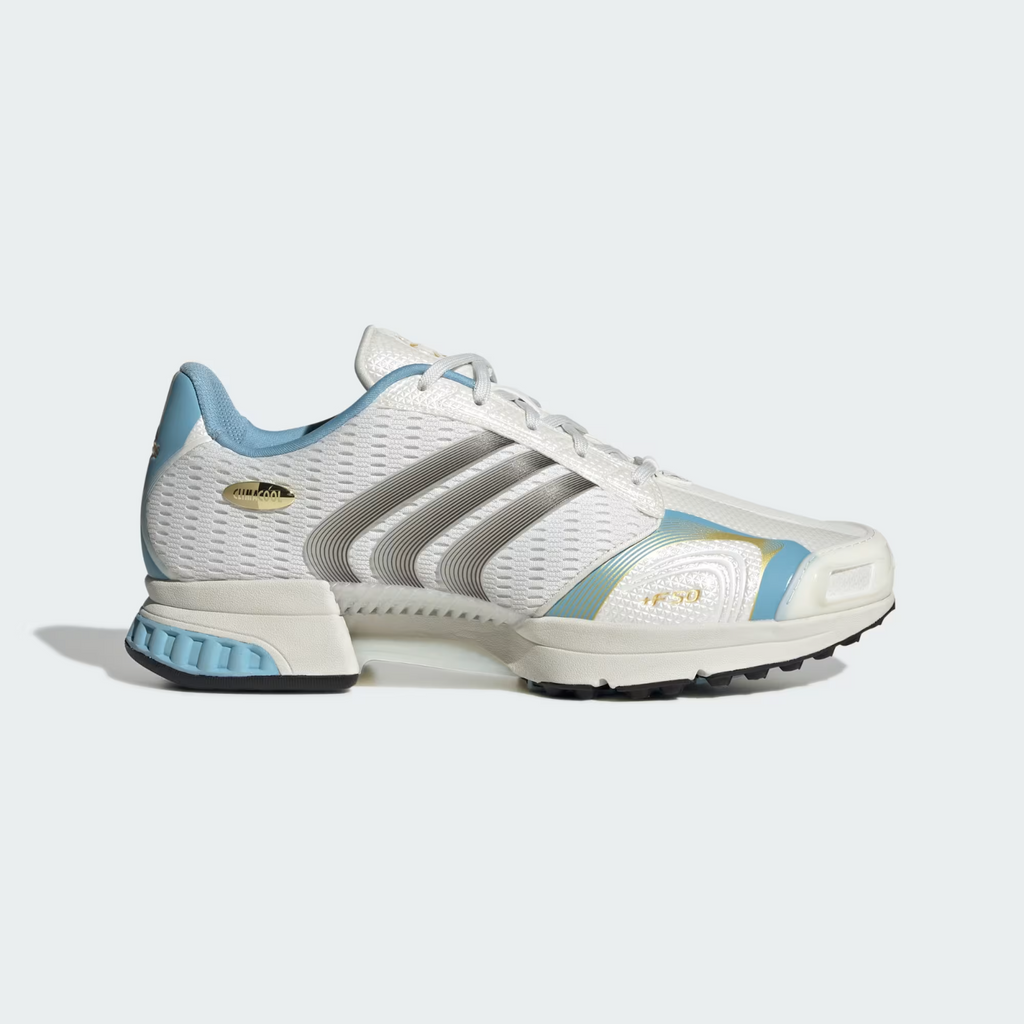 Adidas Men's CLIMACOOL F50 Shoes Trainers in Zero Metalic/Core Black/Clear Blue