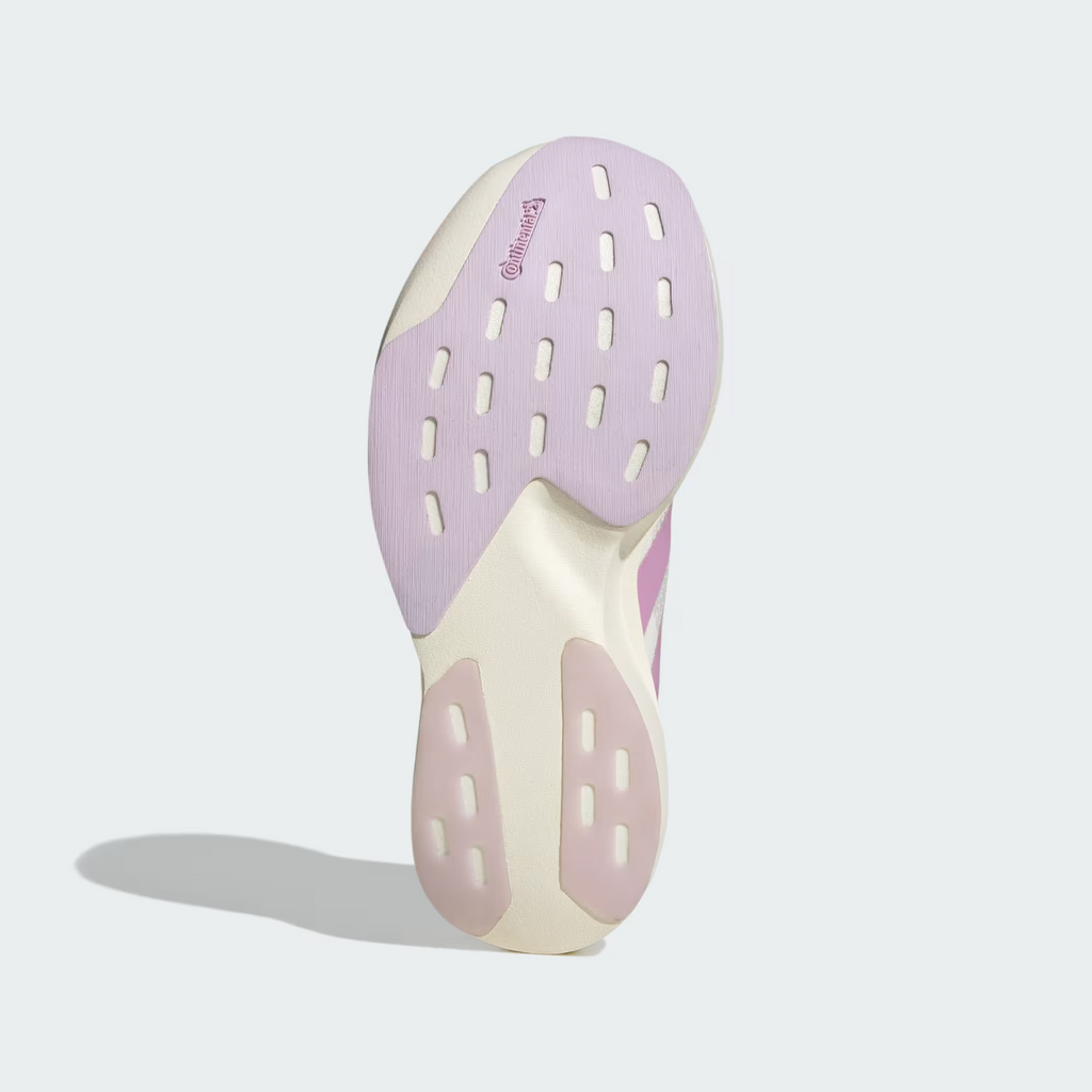 Adidas Adizero Evo SL Women's Shoes in Off White/Bliss Lilac/Ice Lavender