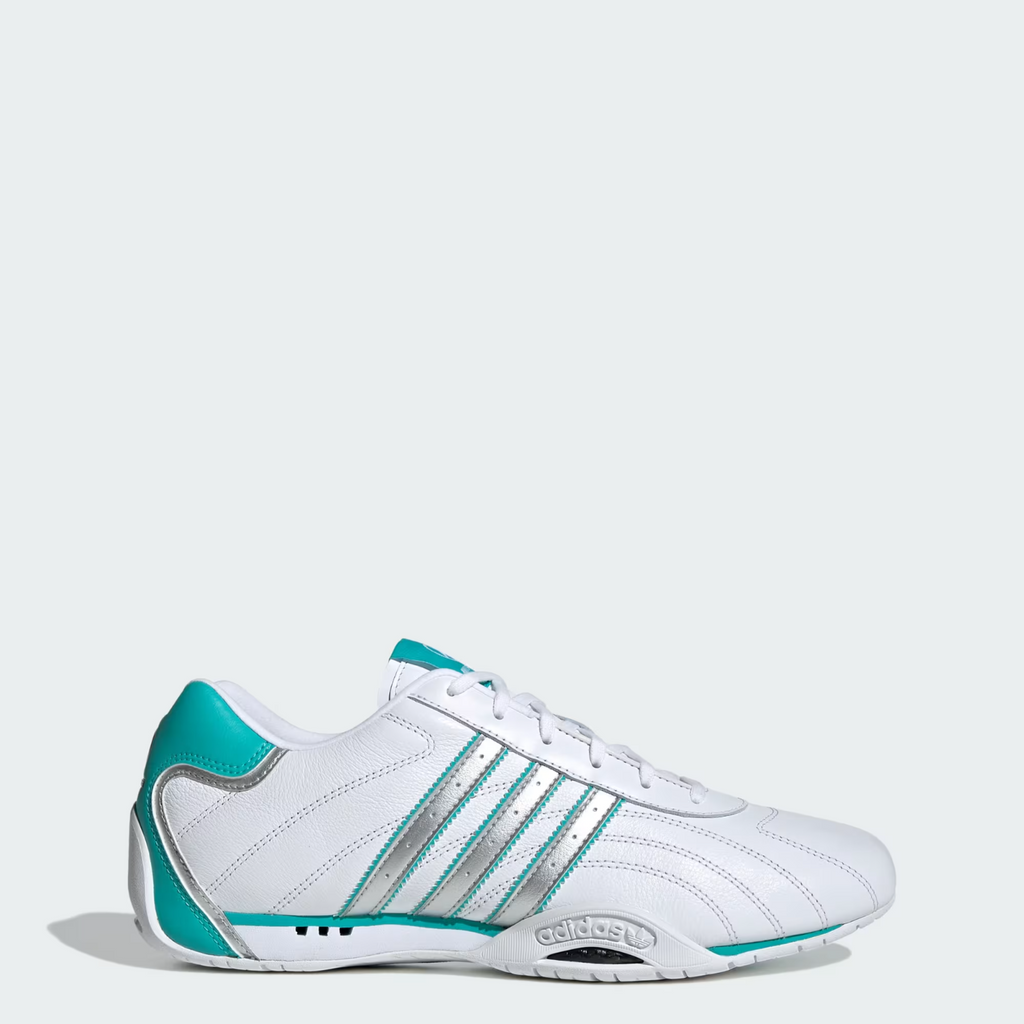 Adidas ADIRACER LO MERCEDES AMG PETRONAS F1 TEAM SHOES in Cloud White