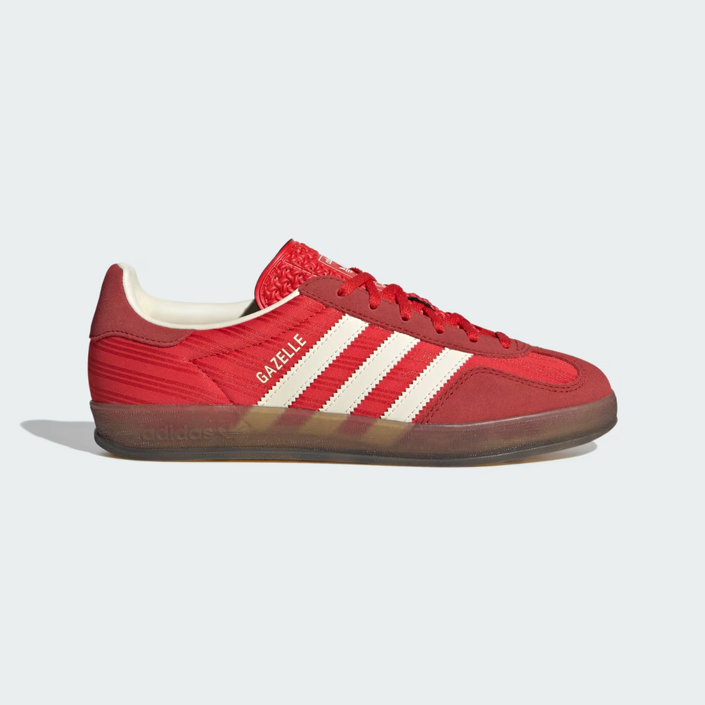 adidas Gazelle Indoor Trainers in Red Shoes