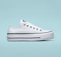  Converse Chuck Taylor All Star Platform Canvas Iconic Shoes White 