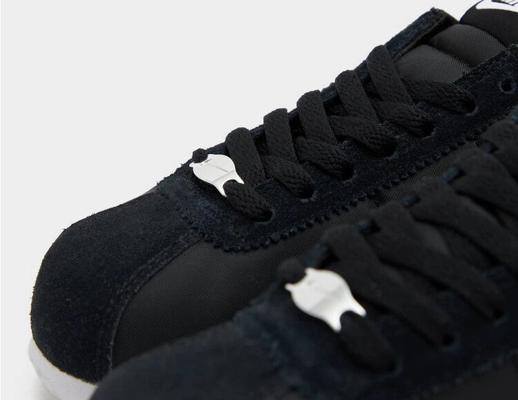 Nike Cortez Men's Suede Trainers in Black and White