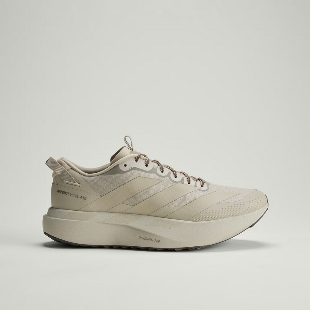 Adidas Adizero Evo SL  ATR Shoes in Putty Grey/Grey Strata